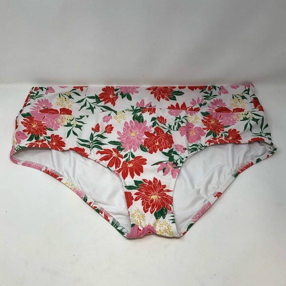 ModCloth 3X santa Barbara Saturdays Floral 0414 Bikini Bottoms tie - Picture 4 of 11